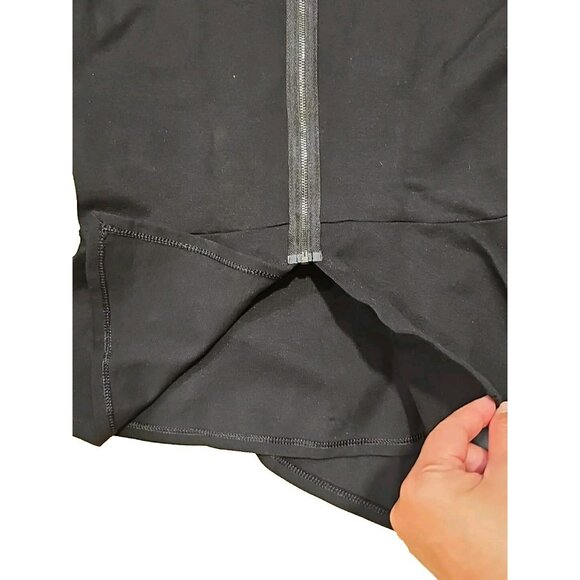 BCBGMaxAzria Black Peplum Blouse - Picture 6 of 7